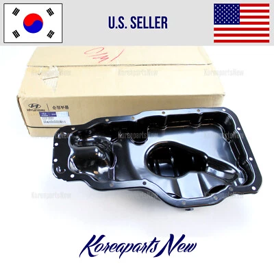 2.0L Engine Oil Pan 215102E023 ⭐OEM⭐ Hyundai Kona Veloster Elantra GT 2018-2022 - Image 1 of 2