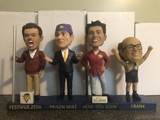 Sioux Falls Canaries Mount Rushmore of Comedy Bobbleheads ~ Set of 4