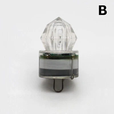 Lámpara de señuelo estroboscópico de calamar luces LED de pesca con flash submarino de caída profunda 20 piezas Foto 1 de 4