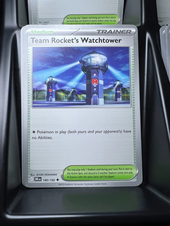 Team Rocket's Watchtower 180/182 Sv10: Destined Rivals Regular - Image 1 of 1