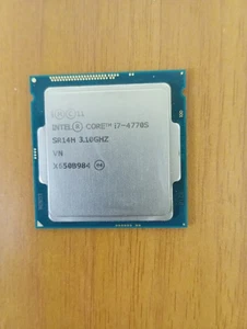 Processore CPU Intel Core i7-4770S a 3,10 GHz 8Mb cache SR14H Socket LGA 1150 - Foto 1 di 1