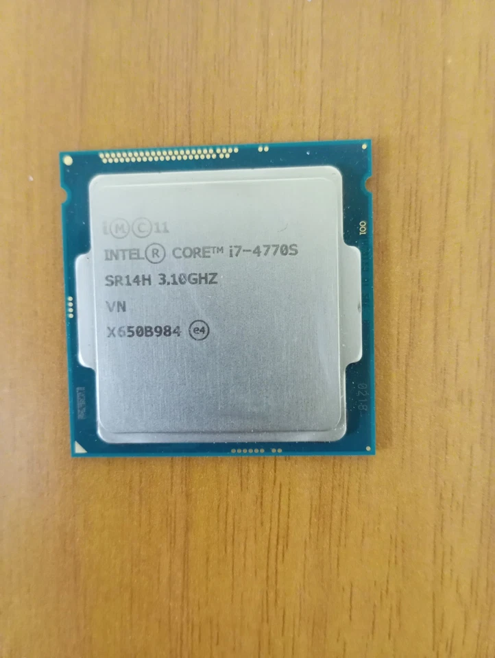 Processore CPU Intel Core i7-4770S a 3,10 GHz 8Mb cache SR14H Socket LGA 1150 - Immagine 1 di 1