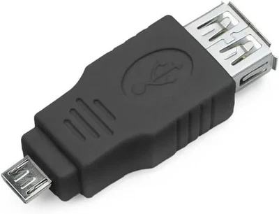 x3 Adattatore USB Femmina a Micro-USB Maschio OTG per Smartphone e Tablet - Immagine 1 di 2