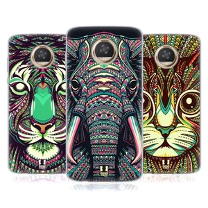 HEAD CASE DESIGNS AZTEC ANIMAL FACES 2 SOFT GEL CASE FOR MOTOROLA PHONES - Picture 1 of 10