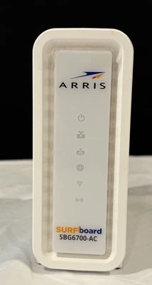 ARRIS SURFboard SBG6700AC DOCSIS 3.0 Wireless Cable Modem Wi-Fi Router - Image 1 of 4