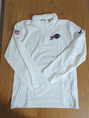 Nike Buffalo Bills Equipo Emitido Sudadera con Capucha Cuarto Cremallera Chaqueta Pequeña Nueva Sin Etiquetas Nueva Rara Foto 1 de 2