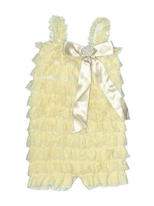 Unbranded Girls Yellow Dress Large kids - Picture 1 of 2