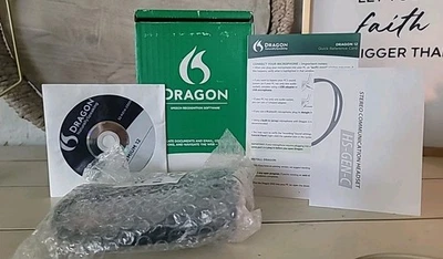 Dragon Naturally Speaking Version 12 Nuance Premium Edition Basics w/ Headset - Image 1 of 4