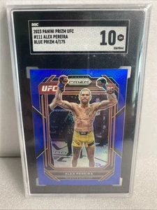 UFC Prizm Alex Pereira blu 2023 /175 SGC 10 (RC) - Foto 1 di 2