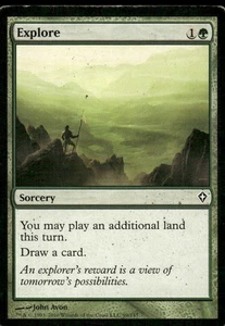 Explore Worldwake MTG Magic the Gathering card - Picture 1 of 2