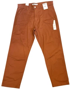 Signature Gold By Levi Strauss Pant Women 12 Clay Everday Straight Mid Rise - Picture 1 of 14
