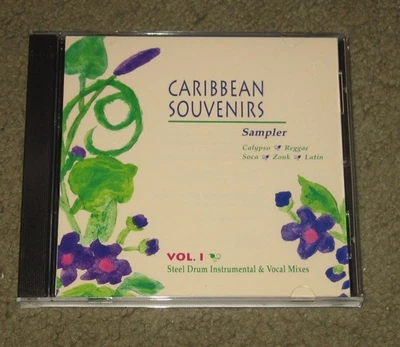 Caribbean Souvenirs Sampler - Steel Drum Intrumental & Vocal Mixes Vol. 1 CD Foto 1 de 3