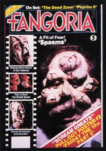 1992 Fangoria Magazine Horror Trading Card #11 "Spasms" With Top Loader - Picture 1 of 2