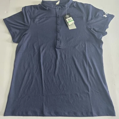 Under Armor corporate performance polo 2.0 Womens Sz Small Navy Blue NWT - Image 1 of 4