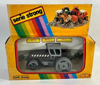 Techno Giodi Serie Strong RULLO COMPRESSORE metallo Die cast 1:44  NEW NUOVO - Immagine 1 di 4