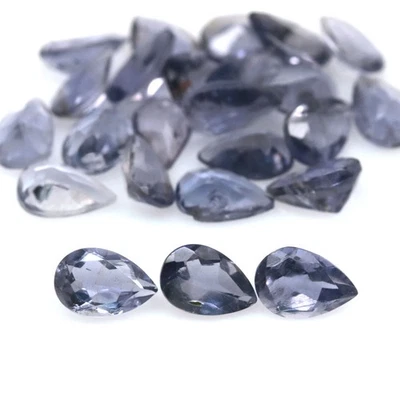 7,53 quilates 27 piezas iolita iolita pera de Madagascar sin calefacción Foto 1 de 4