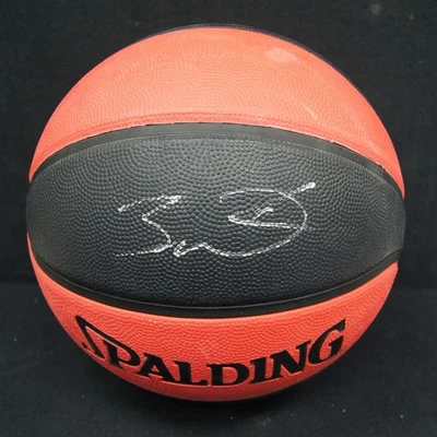 DWYANE WADE Autographed Spalding Outdoor NBA Varsity Basketball PSA/DNA - Image 1 of 4