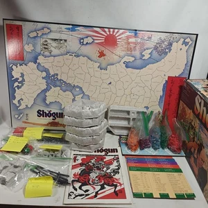 SHOGUN 1986 Milton Bradley Samurai Gamemaster Series Board Game 99% Complete - Picture 1 of 23