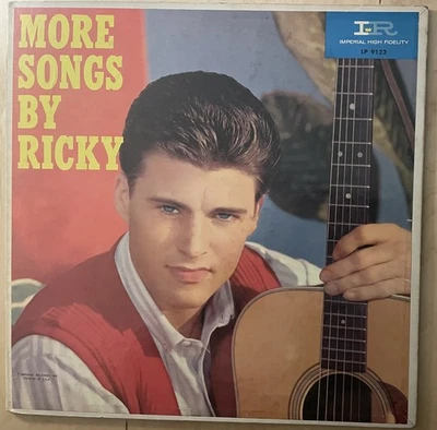 RICKY NELSON. MORE SONGS BY RICKY. 196O MONO LP 9122. Imperial Hi-Fidelity. EX/G - Image 1 of 4