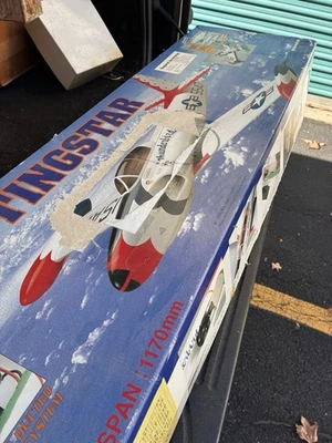 Kyosho T-33 Shooting Star Edf Jet Foam ARF R/c Model Airplane Kit - Image 1 of 4