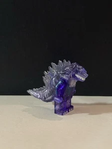 LEGO Godzilla minifigure Trans Purple custom pad printed - Picture 1 of 2