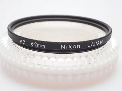 Nikon 62mm Amber A2 Filter, with case. - Image 1 of 3