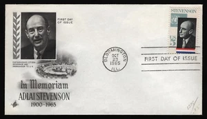 #1275 5c Stevenson, Art Craft-Addressed FDC **ANY 5=FREE SHIPPING** - Picture 1 of 1