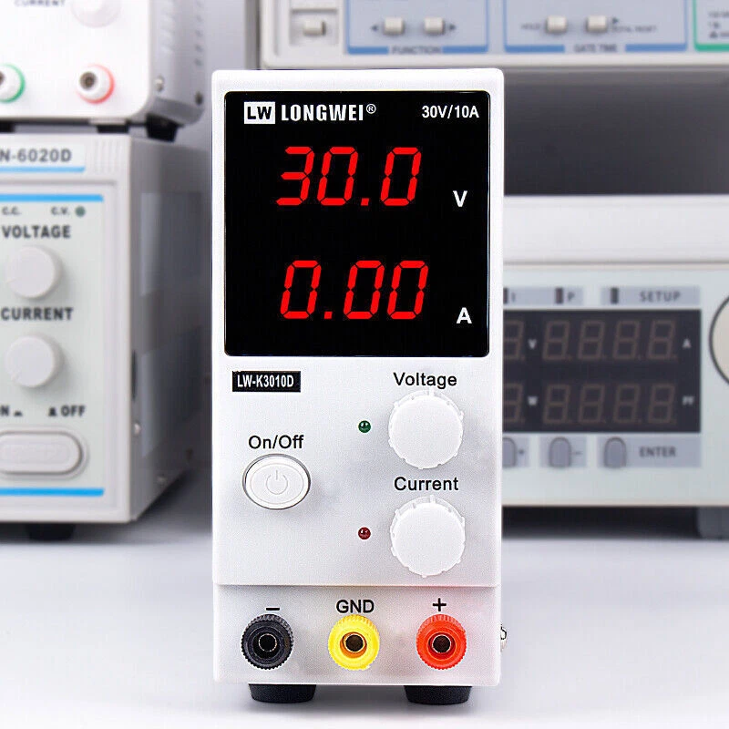 LW-K1510D/K305D/K603D/K3010D Mini Adjustable Switching DC Power Supply 30V10A - Image 1 of 4