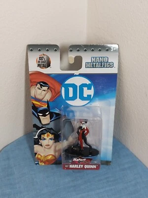 Figura fundida a presión de metal Nano Metalfigs DC Harley Quinn 1,5" 2017 Foto 1 de 4