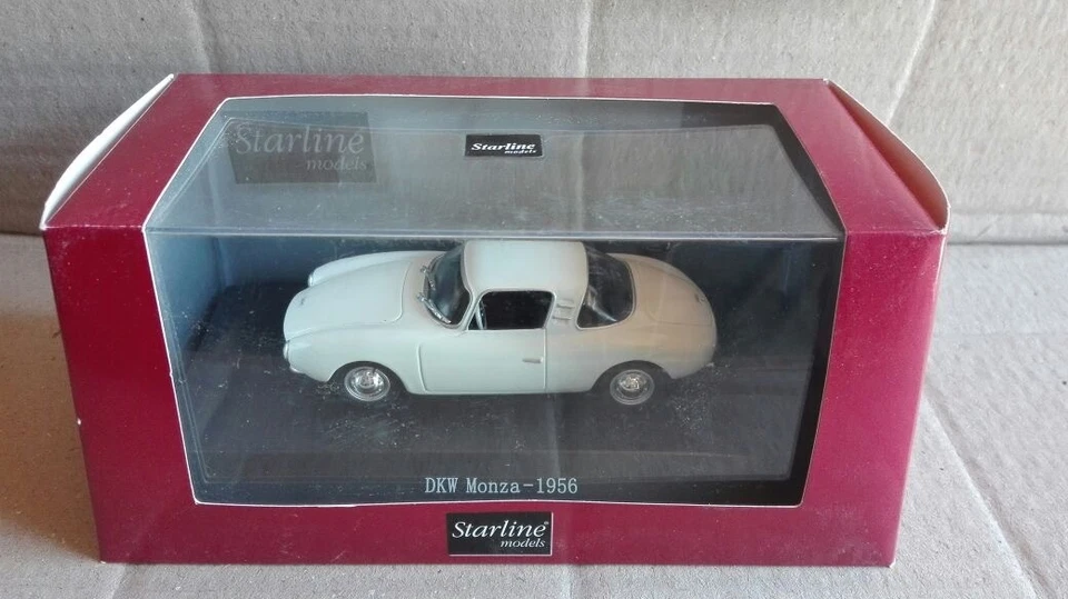 DIE CAST " DKW MONZA - 1956 WHITE " STARLINE SCALA 1/43 - Immagine 1 di 1
