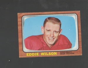 1966 Topps Football Card #88 Eddie Wilson-Miami Dolphins Near Mint Card - Picture 1 of 1