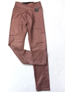 Legging Victoria's Secret ROSA Ultimate Foil Shine Cortado Oro Rosa Talla L - Imagen 1 de 5