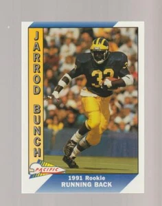 1991 Pacific #438 Jarrod Bunch rookie card, Michigan Wolverines star - Picture 1 of 1