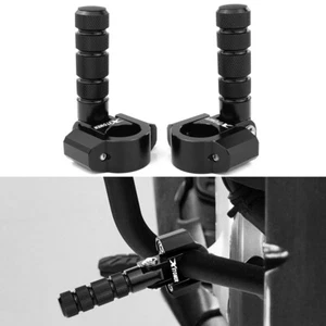 Universal Highway Footpeg Fit For HONDA NTV/ BROS 650 REVERE / HAWK GT 1988-1998 - Picture 1 of 15