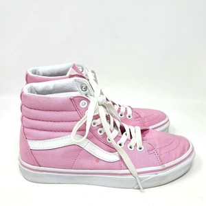all pink vans high tops
