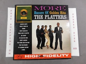 THE PLATTERS MORE ENCORE OF THE GOLDEN GREATEST HITS MONO LP "HARBOR LIGHTS" - Picture 1 of 3