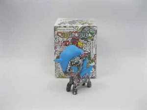 Figurina Tokidoki Electra Manga Mania Unicorno Vinile 2021 Capelli Blu Unicorno Nuova - Foto 1 di 8