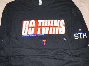 Camiseta Minnesota Twins STH 2021 manga larga adulto talla XL titular del boleto de temporada - Imagen 1 de 5