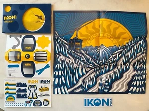 Ikon Pass Welcome Kit 2023-2024✅Poster✅Ski Sticker✅Aufkleber✅Karte✅23-24 Paket - Bild 1 von 24