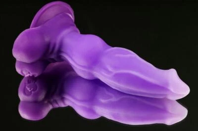 Erasexa Knotted Dildo Silicone Sex Toy Colorful Adult toy Suction cup Dildo - Image 1 of 3