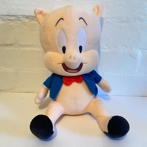 Looney Tunes schweinisches Schwein Stofftier Plüschtier Warner Bros groß 12 Zoll selten sehr guter Zustand - Bild 1 von 4