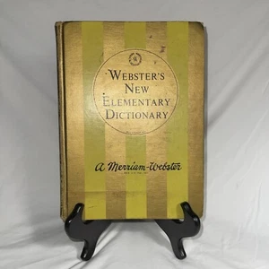Webster’s New Elementary Dictionary 1970 Copyright Teacher’s Annotated Edition - Picture 1 of 9