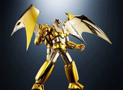 Shin Mazinger Z Gold Ver. SRC Super Robot Chogokin Tamashii Nations World Tour - Immagine 1 di 3