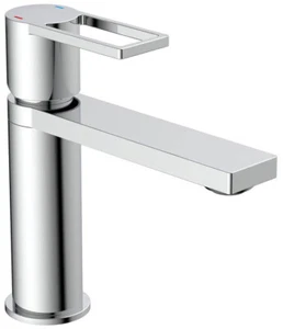 Waschtischarmatur Waschbeckenarmatur Waschtischmischer Pop-Up-Exzenter chrom - Bild 1 von 3