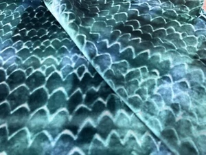 S. Harris Contemporary Cut Velvet Fabric- For Arts Sake / Envy 1.30 yds 0116103 - Picture 1 of 2