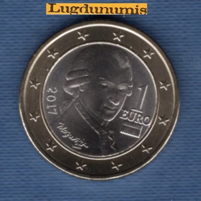 Autriche 2017 1 Euro SUP SPL Provenant d'un Rouleau - Austria - Photo 1/1