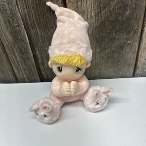 PRECIOUS MOMENTS DOLL - Says Now I Lay Me Down To Sleep - WORKS! - Picture 1 of 6