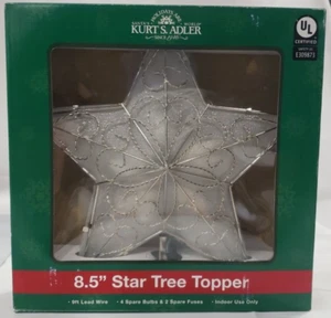 Kurt S Adler 8.5 Star Tree Topper - Picture 1 of 3