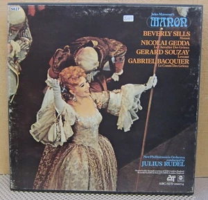 Massenet - Manon - Sills, Gedda, Rudel New Philharmonia - ABC 4 Record Set 1974 - Imagen 1 de 3