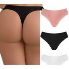 *RESERVED ZACH* Set of 3 Thongs*Panties*Pink*White*Black*New *Blend*Large